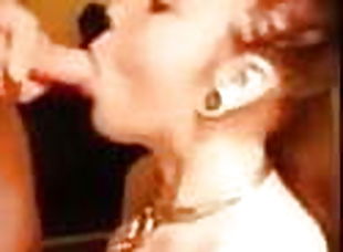 Leashed Teen Forced To Swallow 8 Inch Cock