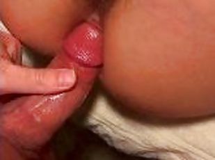 Cul, Poilue, Orgasme, Chatte (Pussy), Amateur, Anal, Milf, Maison, Ejaculation interne, Point de vue