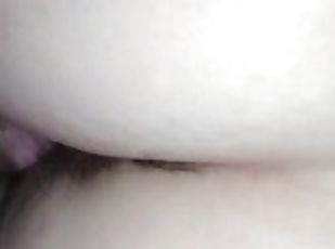 Deep, breeding creampie for hot wife