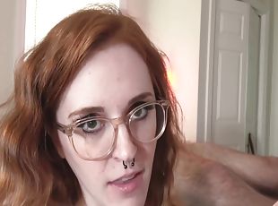 Jessie Wolfe - Cfnm Massage, Handjob, Then She Eats His Cum Out Of A Fleshlight