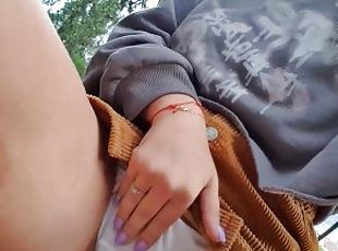 Masturbation, Public, Chatte (Pussy), Ados, Blonde, Fétiche, Solo, Rasé, Humide