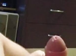 Solo Cum Explosion while on Skype