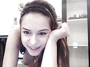 Brunette Webcam Striptease