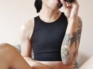 Femboy gets bored solo