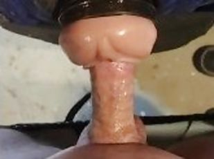 Just the tip with fleshlight