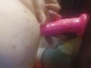 Cute femboy so horny just wish this was a real cock