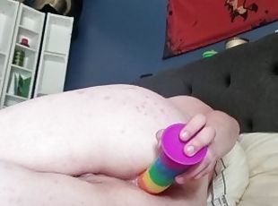 Onani, Amatør, Anal, Teenager, Legetøj, Dildo, Solo, Tatovering