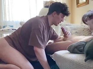 Morning Blowjob and Cum Swallowing