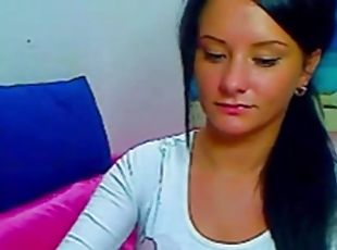 tetas-grandes, masturbación, coño-pussy, amateur, medias, jóvenes18, dormitorio, lencería, webcam, a-solas