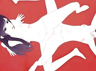 Lesbienne, Chambre a coucher, Anime, Hentai, 3d