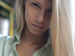 Masturbación, Ruso, Babes, Adolescente, Masaje, Rubia, Espectacular, Calientapollas