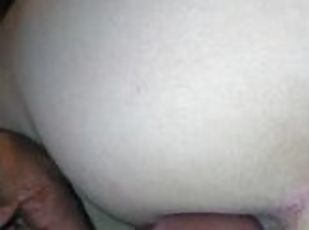 cul, amateur, anal, énorme-bite, interracial, ados, ejaculation-interne, salope, ejaculation, bout-a-bout