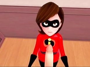 3D/Anime/Hentai, The Incredibles: Mrs.Incredible Fucked In Her Big Ass!