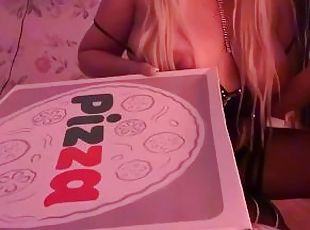 Rumpe, Store pupper, Amatør, Blowjob, Cumshot, Leke, Bbw, Cum, Blond, Pizza