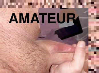 masturbación, amateur, sucio, webcam, a-solas