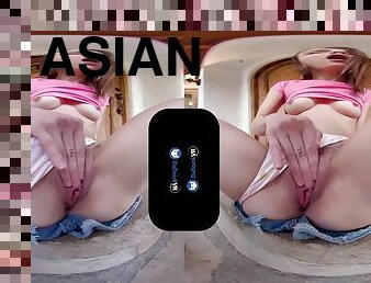 asia, remaja, gambarvideo-porno-secara-eksplisit-dan-intens, sudut-pandang, 3d, berambut-cokelat