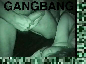Gangbang in a bar part 2