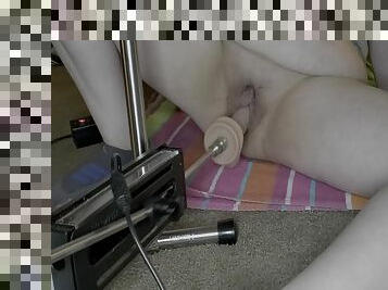 orgasmo, esguincho, esposa, amador, mulher-madura, brinquedo, casal, bbw, marido, máquinas