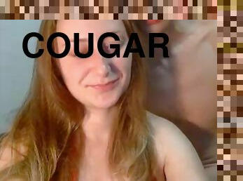 Arousing readhead cougar sucking teenage sons big knob - Amateurs