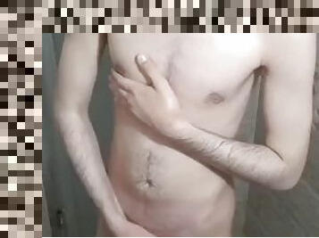 Masturbation and cumshot during bath and shower, naked Iranian amateur bathing part 2 Danieltp2002