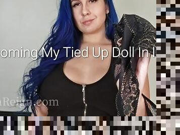 Becoming My Tied Up Doll In Lingerie: POV Dressed Up Play Time