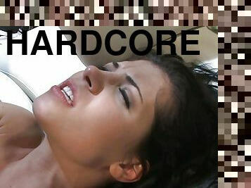 hardcore, estrela-porno, puta-slut, excitante, depilada