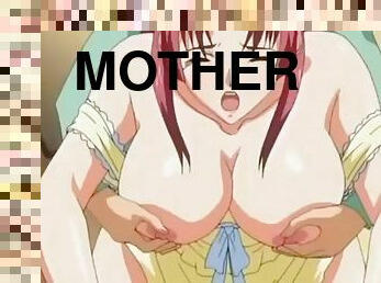 tetas-grandes, masturbación, chorro-de-corrida, madurita-caliente, hentai, madre