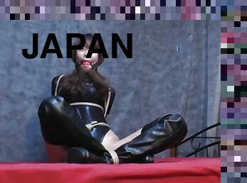 asiatisk, japans, bdsm, bondage, støvler