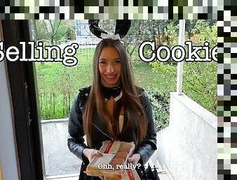 Selling Cookies door to door