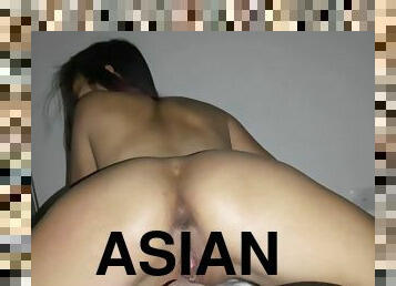 Hot Asian Tinder Slut Loves Taking My Big Cock In All Her Holes