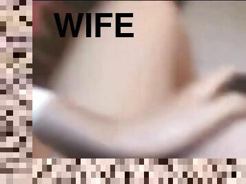 Sneaky cheater wife sucks  fucks sex partner for pleasure