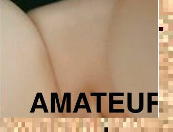 store-pupper, onani, pussy, amatør, cumshot, tenåring, fingret, cum, blond, britisk