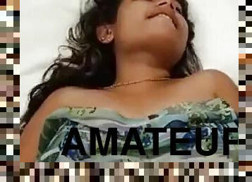 Mallu Girl Cute Expression while Fingering