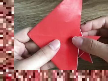 HOW TO MAKE FISH WITH PAPER