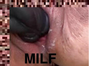 grosse, masturbation, orgasme, chatte-pussy, amateur, milf, jouet, belle-femme-ronde, point-de-vue, gode