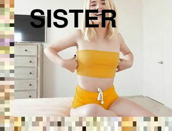 Jessie Saint 18 Years Old Step Sister Takes Big Dick