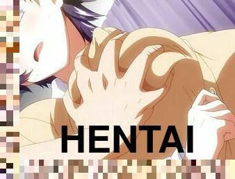 Bosomy anime teen hot porn video