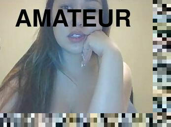 amateur, creampie, webcam, comel-cute