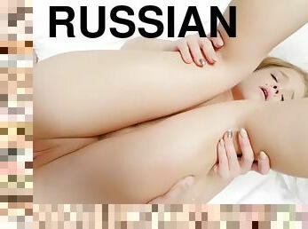 russisk, anal, creampie, hollandsk