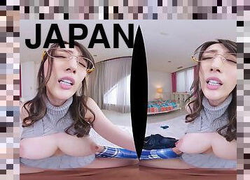 asiático, teta-grande, japonesa, louca, pov, desobediente, morena