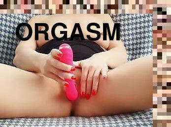 mastubasi, orgasme, stocking, vagina-pussy, amatir, sayang, mainan, sperma, normal, ketat