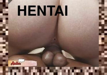 mamada, madurita-caliente, mamá, niñera, anime, hentai