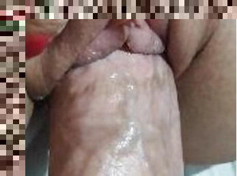 masturbación, orgasmo, coño-pussy, chorro-de-corrida, adolescente, latino, vagina, fetichista