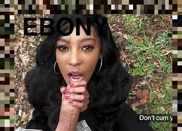 Marvelous Ebony teen mind-blowing sex video