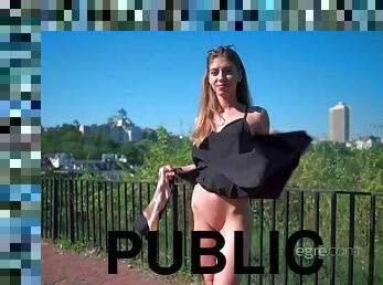 Filthy teens public flashing porn collection