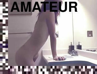 mastürbasyon-masturbation, amatör, web-kamerası, güzel