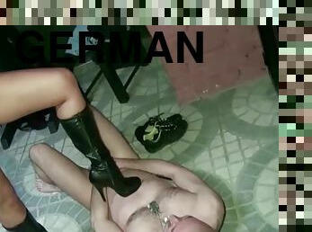 milf, allemand, bdsm, trio, femme-dominatrice