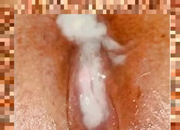 vagina-pussy, amatir, sayang, jenis-pornografi-milf, latina, creampie-ejakulasi-di-dalam-vagina-atau-anus-dan-keluarnya-tetesan-sperma, sperma, berambut-cokelat