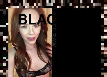 Ella hughes exerting herself with that huge black cock of mandingo