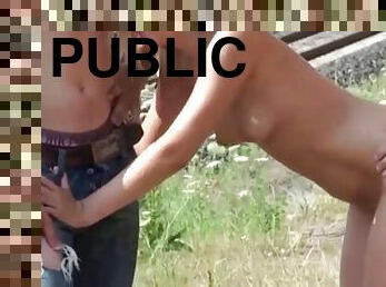 So much fun PUBLIC teens group street sex gangbang orgy in broad daylight